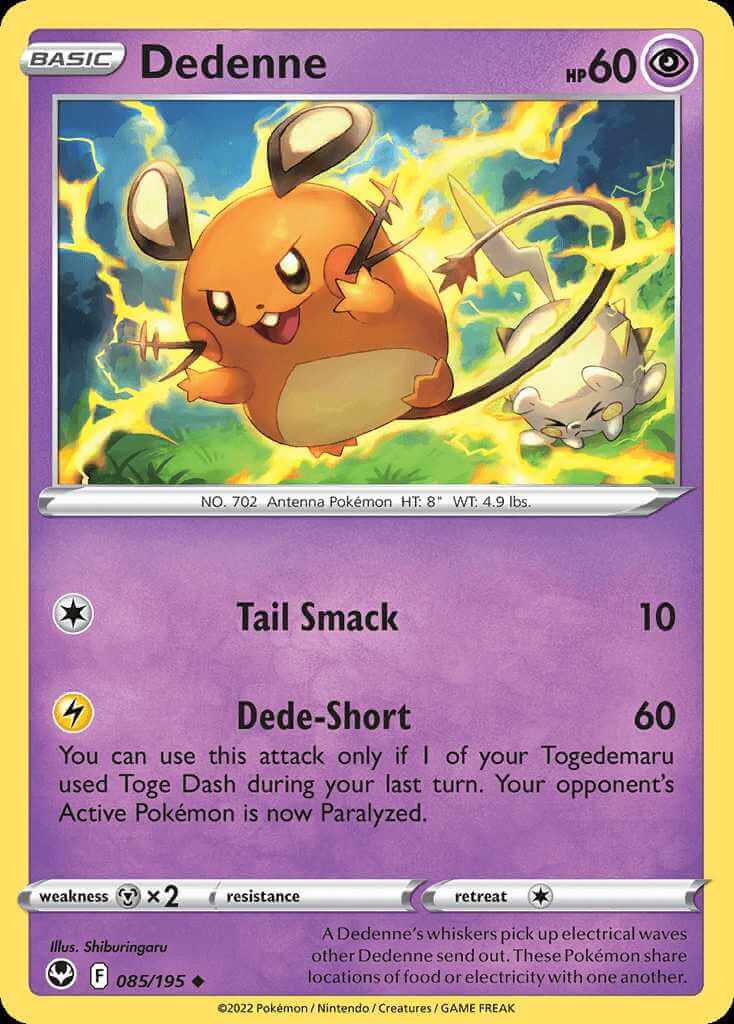 085/195 Dedenne - Silver Tempest