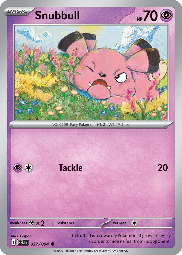 037/094 Snubbull - Phantasmal Flames