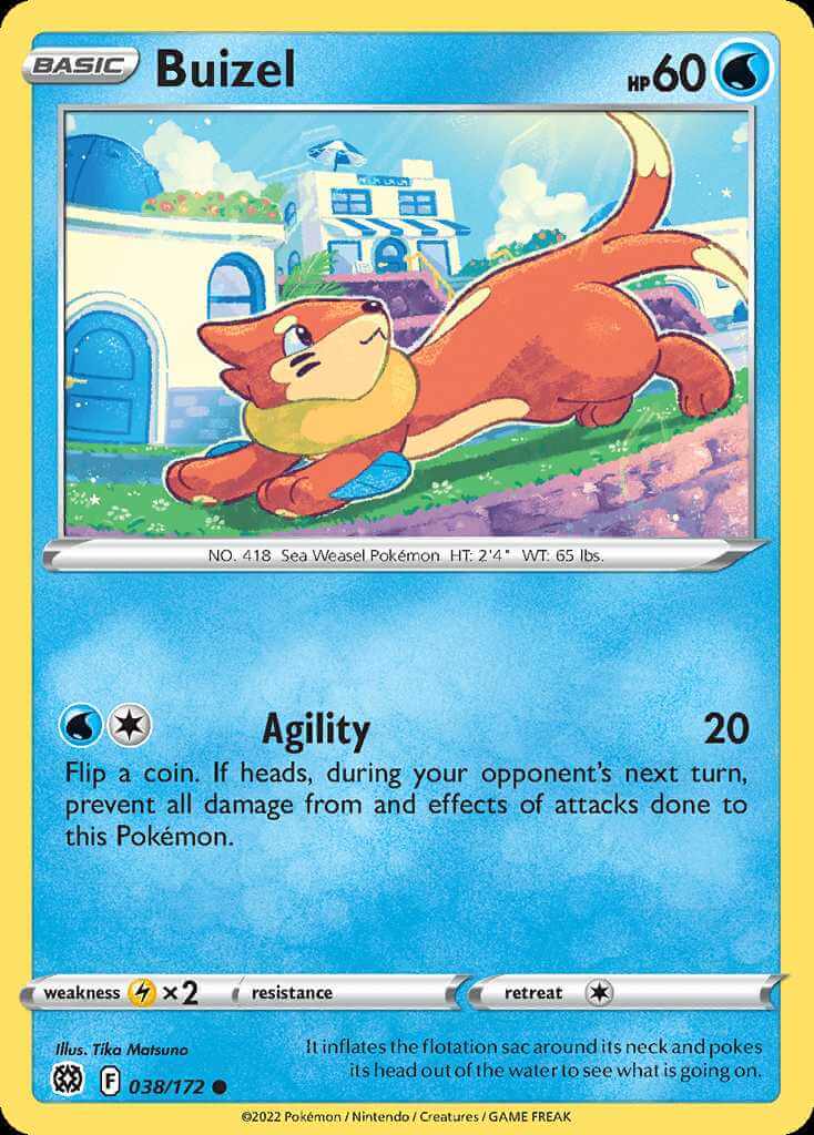 038/172 Buizel - Brilliant Stars