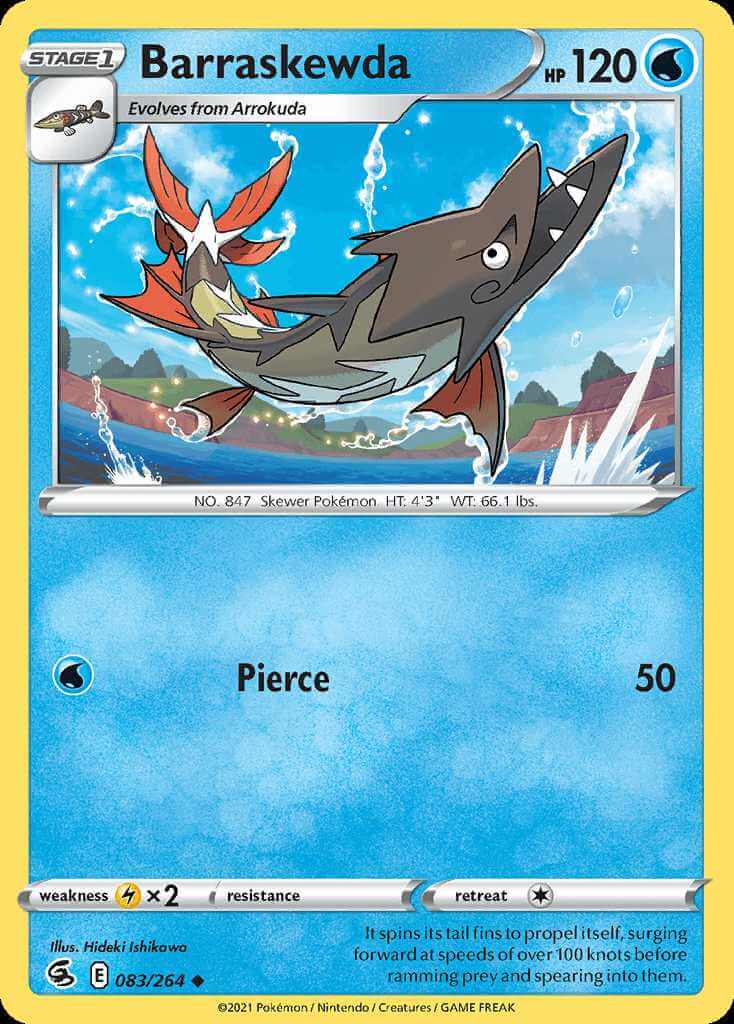 083/264 Barraskewda - Fusion Strike
