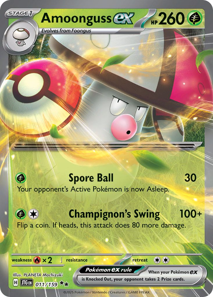 011/159 Amoonguss ex - Journey Together