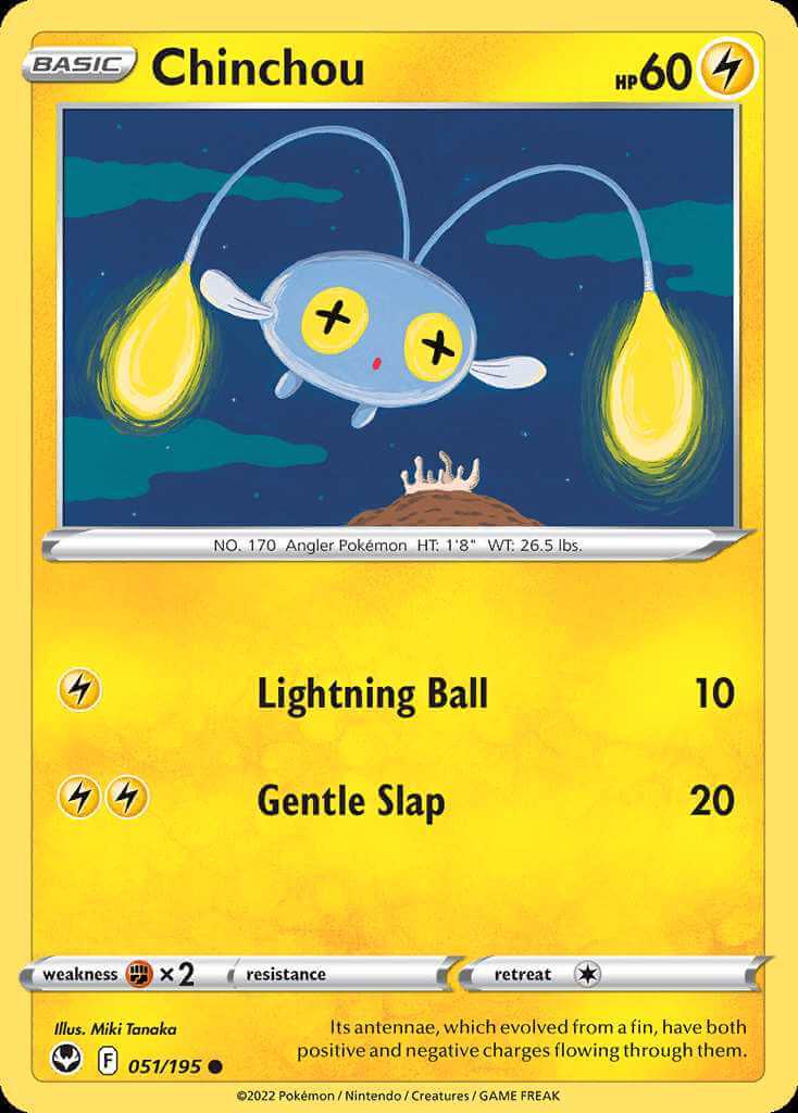 051/195 Chinchou - Silver Tempest