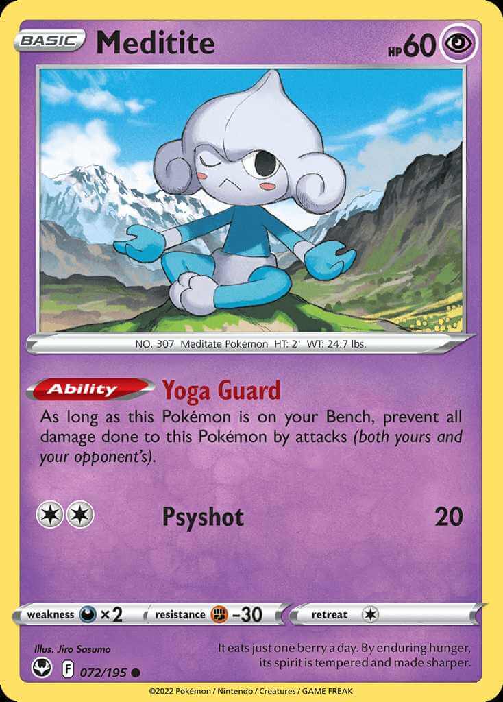 072/195 Meditite - Silver Tempest