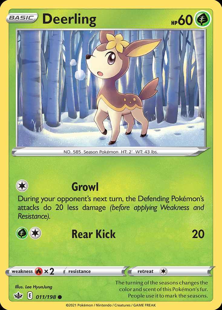 011/198 Deerling - Chilling Reign