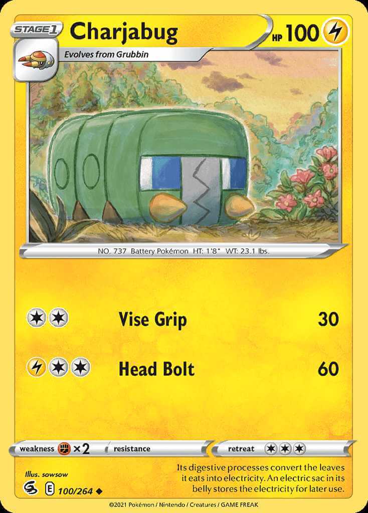 100/264 Charjabug - Fusion Strike