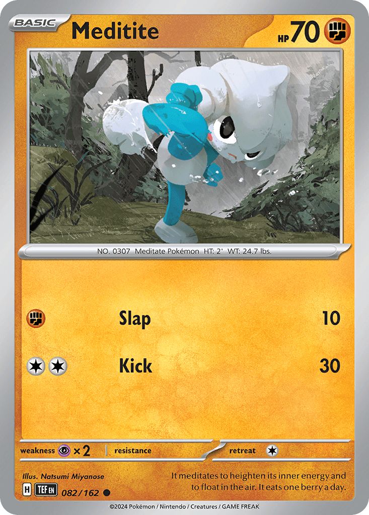 082/162 REVERSE HOLO Meditite - Temporal Forces
