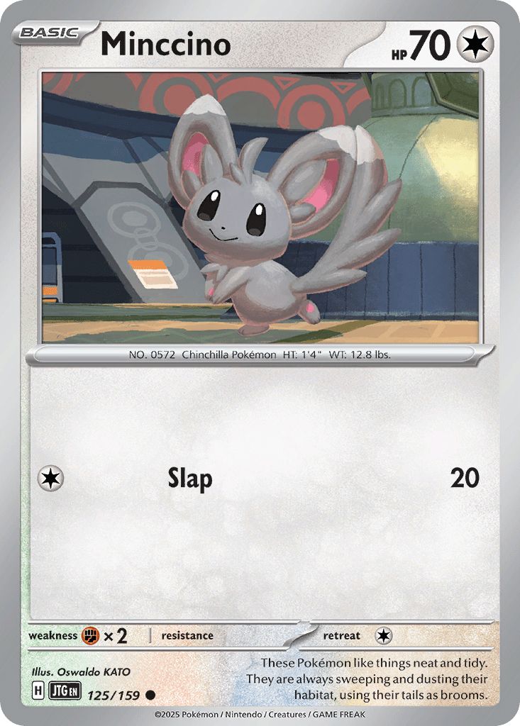 125/159 Minccino - Journey Together