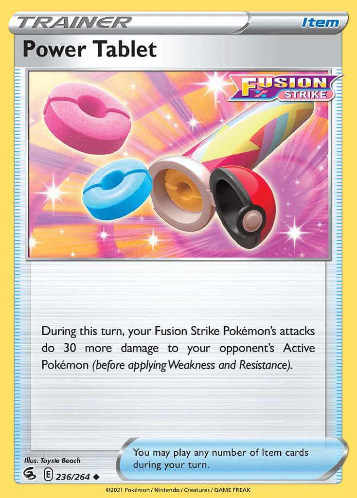 236/264 Power Tablet - Fusion Strike