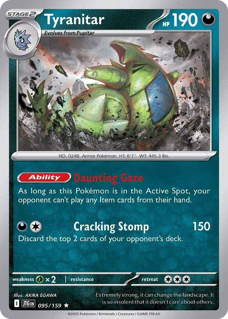 095/159 HOLO Tyranitar - Journey Together