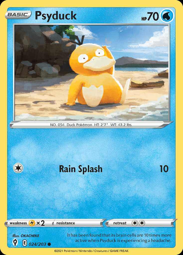 024/203 Psyduck - Evolving Skies