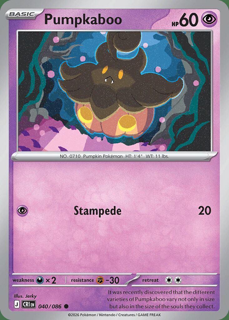 040/086 Pumpkaboo - Chaos Rising