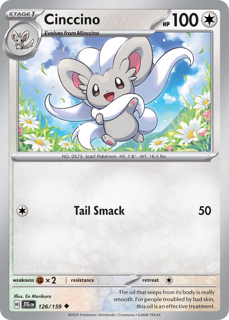 126/159 Cinccino - Journey Together