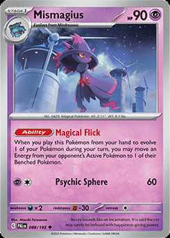 088/193 Mismagius - Paldea Evolved