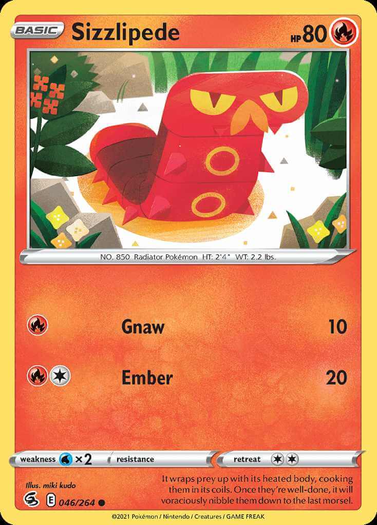 046/264 Sizzlipede - Fusion Strike