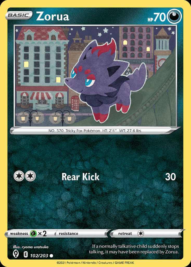 102/203 Zorua - Evolving Skies