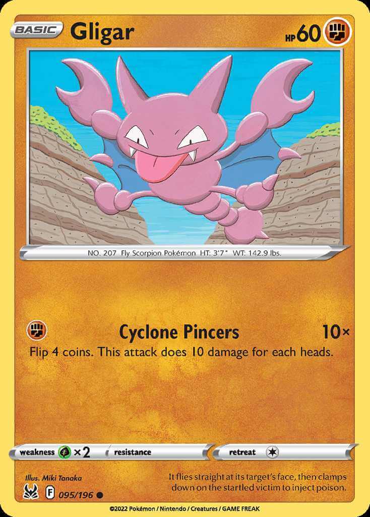 095/196 Gligar - Lost Origin