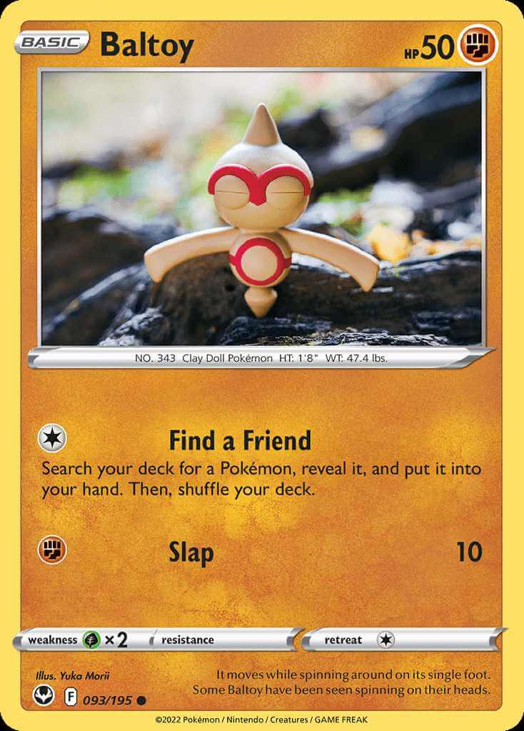 093/195 Baltoy - Silver Tempest