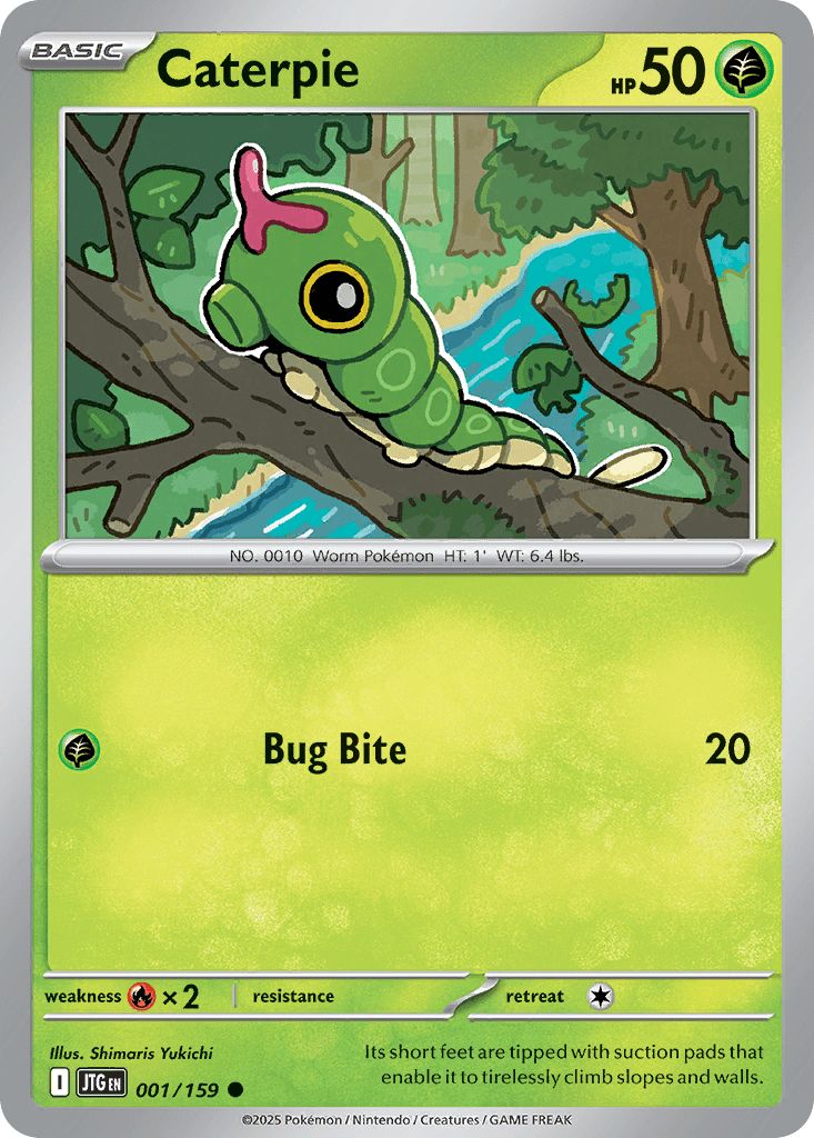 001/159 Caterpie - Journey Together