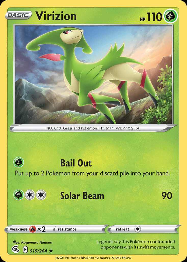 015/264 Virizion - Fusion Strike