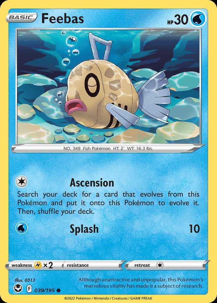 039/195 Feebas - Silver Tempest