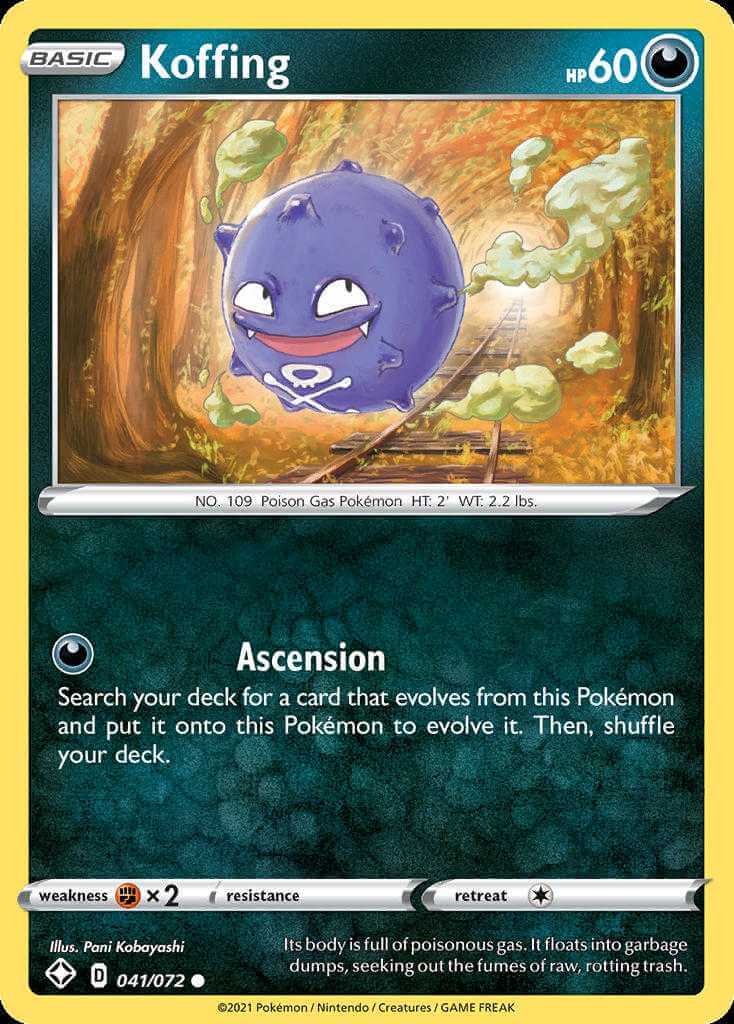 041/072 Koffing - Shining Fates