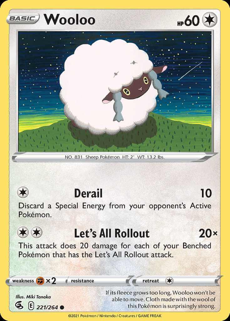 221/264 Wooloo - Fusion Strike