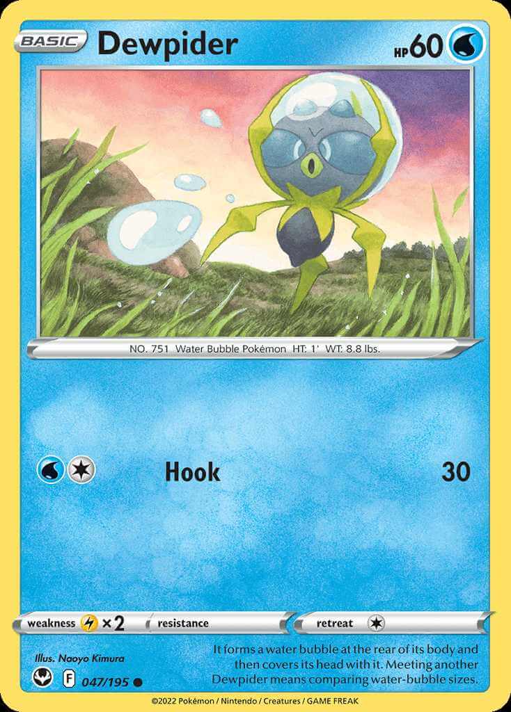 047/195 Dewpider - Silver Tempest