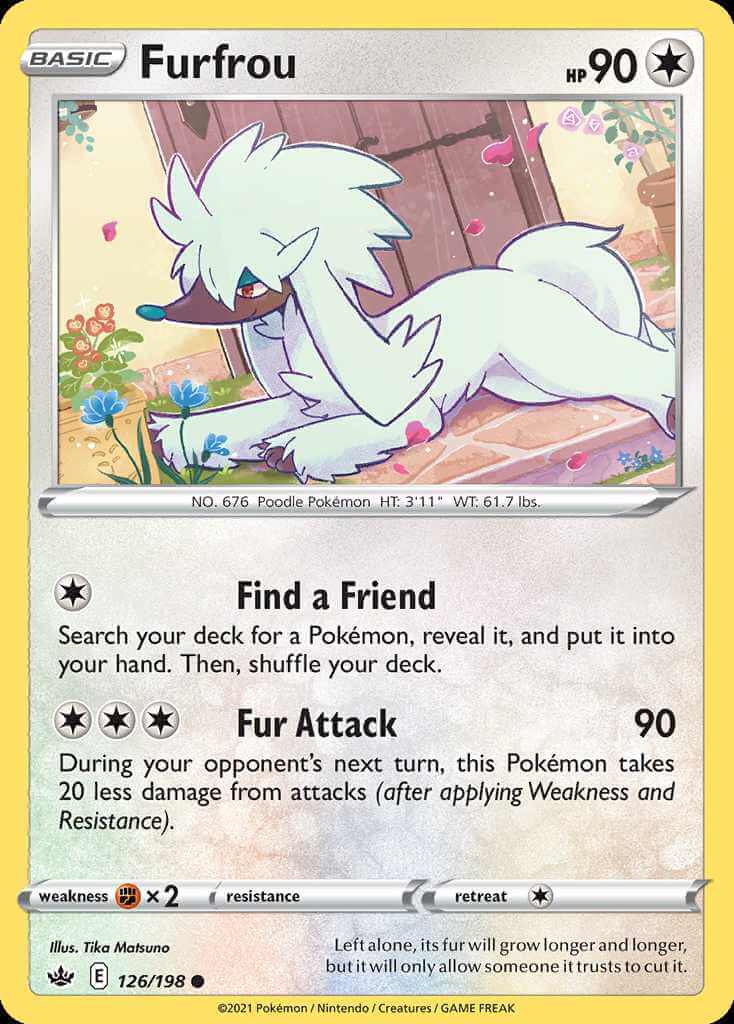 126/198 Furfrou - Chilling Reign