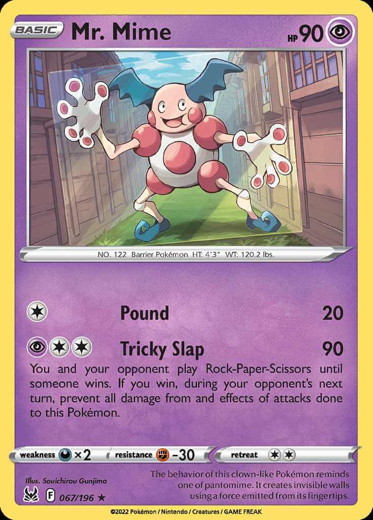 067/196 Mr. Mime - Lost Origin