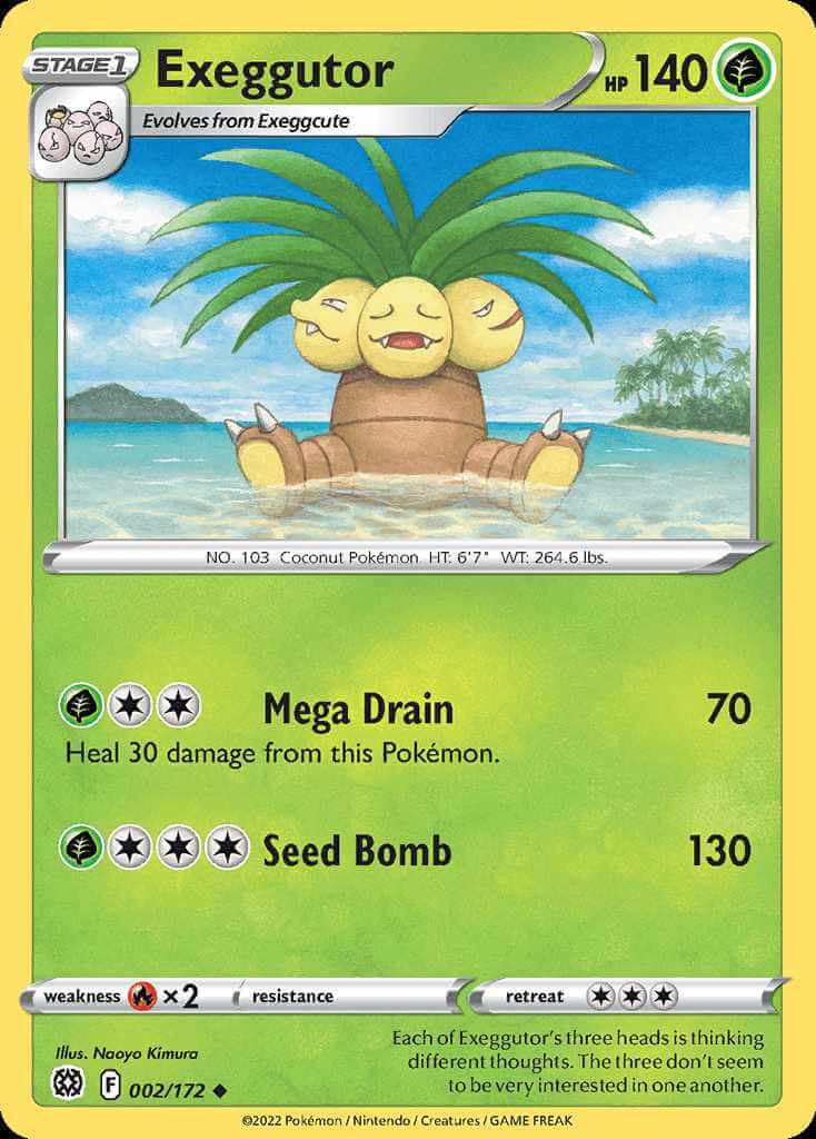 002/172 Exeggutor - Brilliant Stars