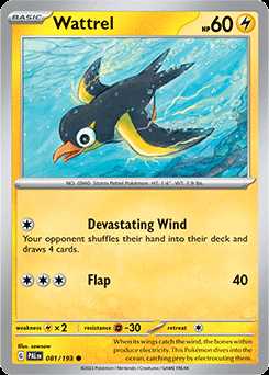 081/193 Wattrel - Paldea Evolved