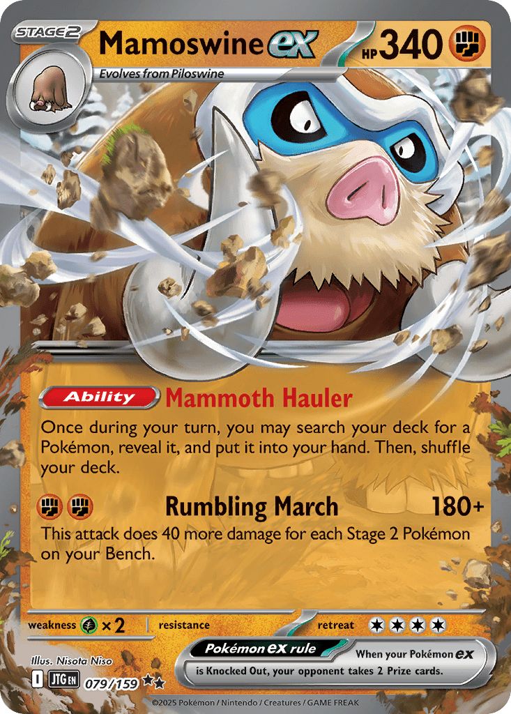 079/159 Mamoswine ex - Journey Together