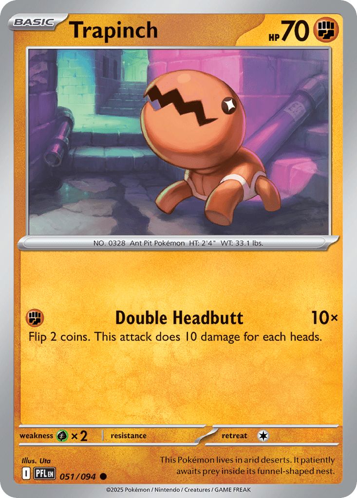 051/094 Trapinch - Phantasmal Flames