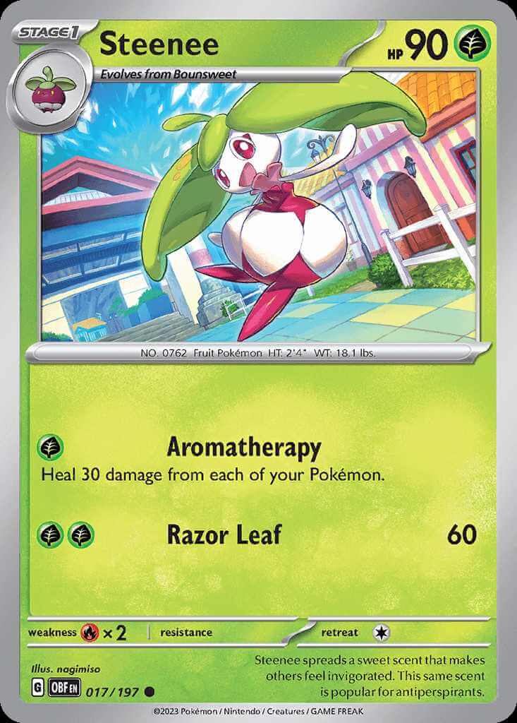 017/197 Steenee - Obsidian Flames