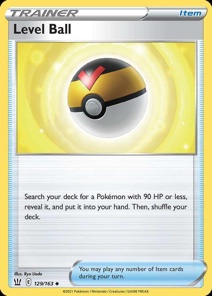 129/163 Level Ball - Battle Styles