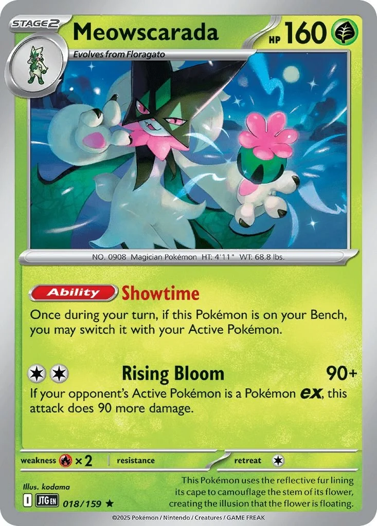 018/159 HOLO Meowscarada - Journey Together