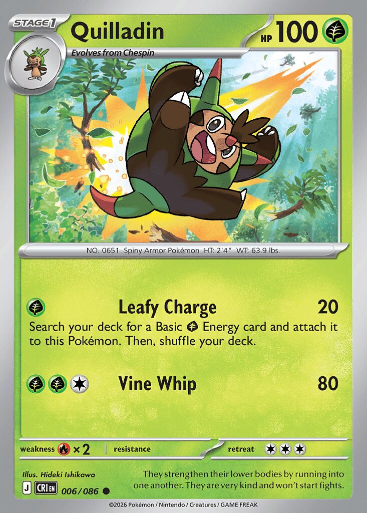 006/086 Quilladin - Chaos Rising