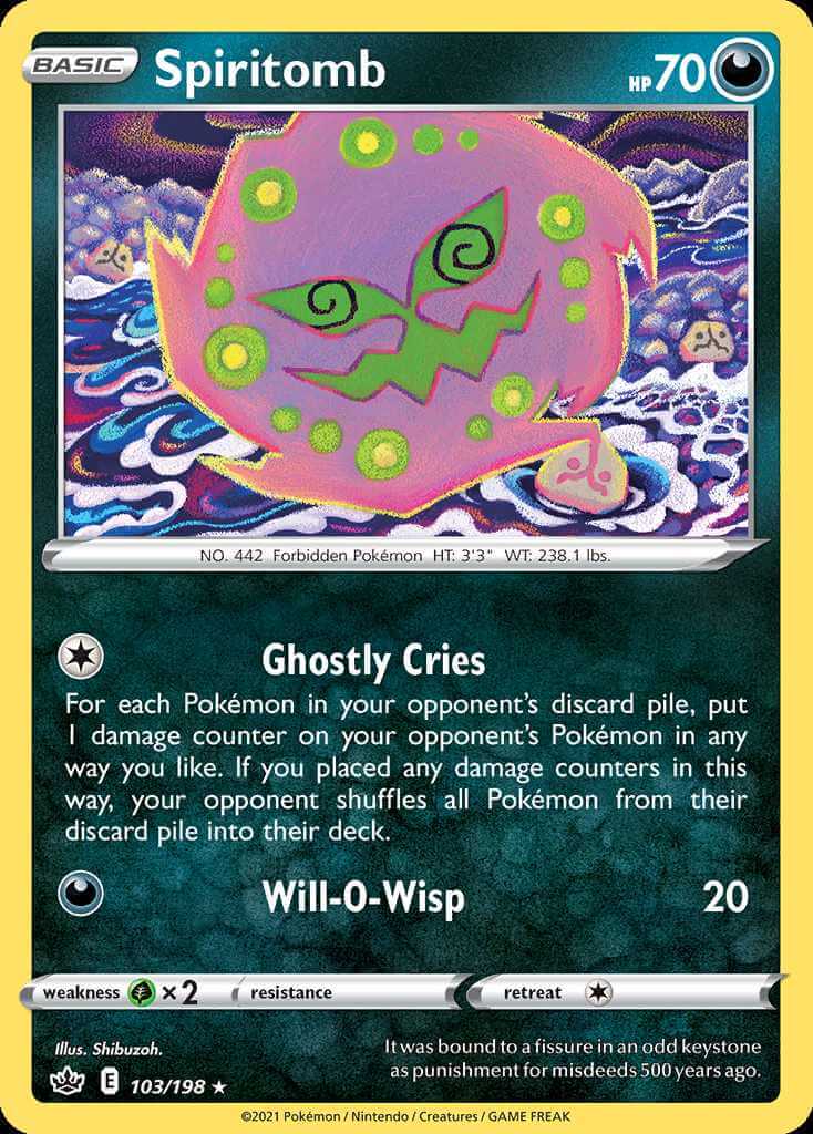 103/198 Spiritomb - Chilling Reign