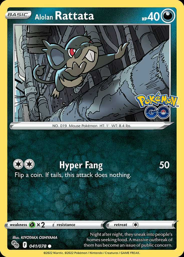 041/078 Alolan Rattata - Pokémon GO