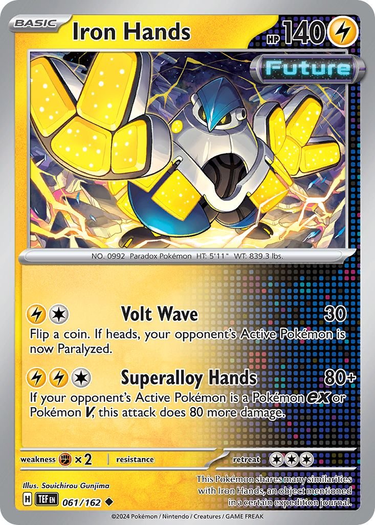 061/162 REVERSE HOLO Iron Hands - Temporal Forces