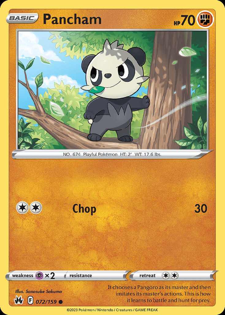 072/159 Pancham - Crown Zenith