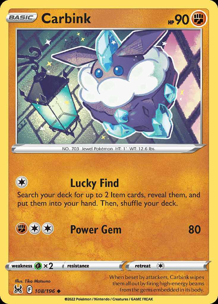 108/196 Carbink - Lost Origin