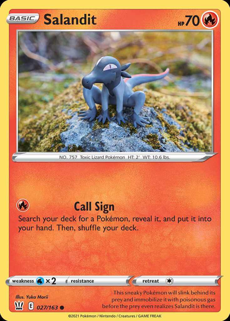 027/163 Salandit - Battle Styles
