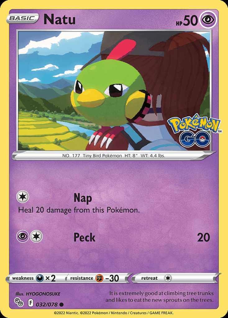 032/078 Natu - Pokémon GO