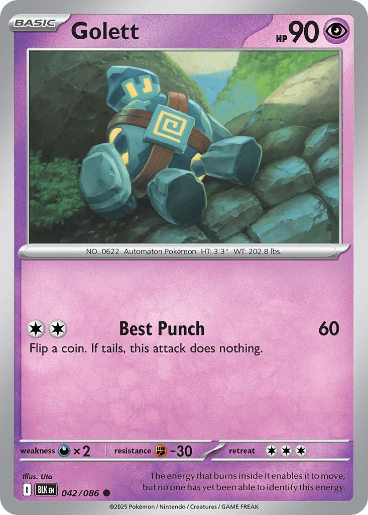 042/086 Golett - Black Bolt