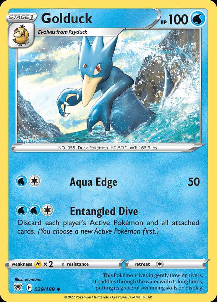 029/189 Golduck - Astral Radiance