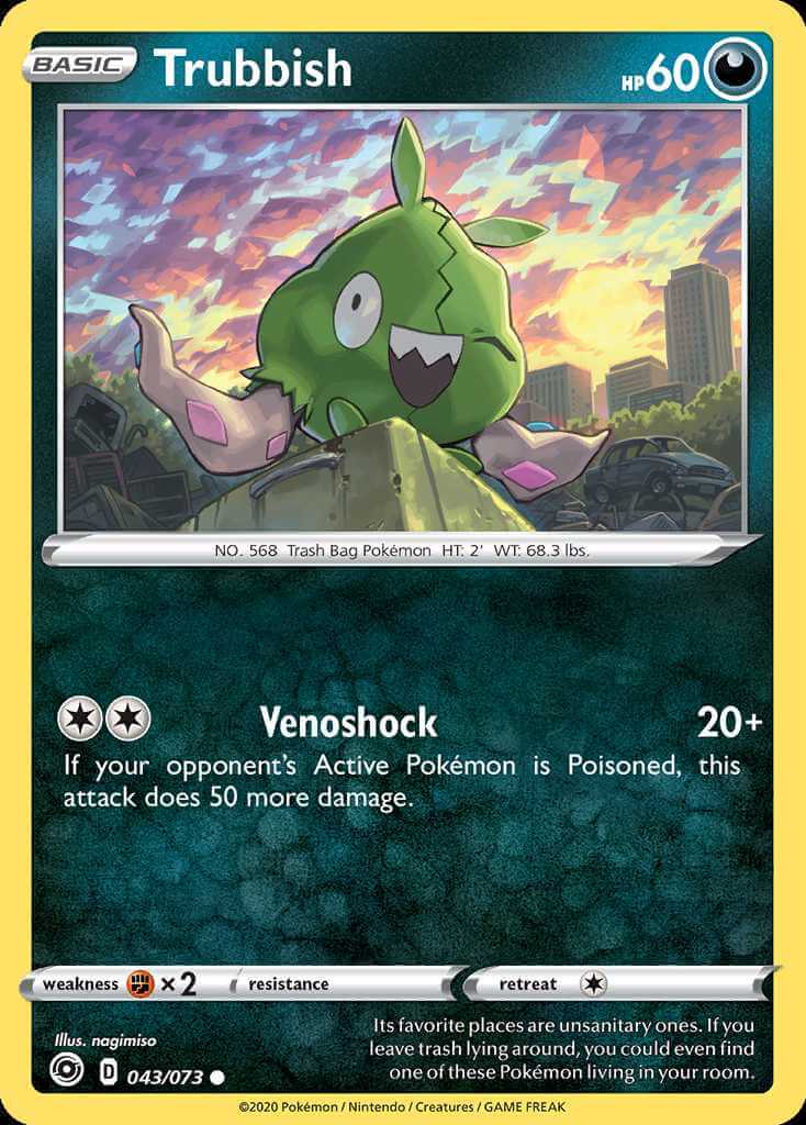 043/073 Trubbish - Champion's Path