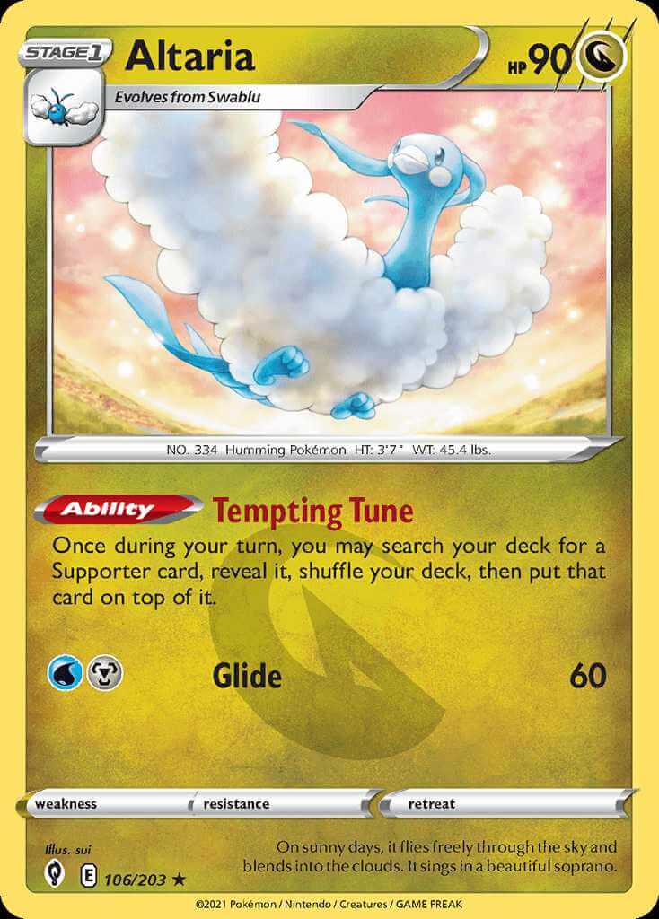 106/203 Altaria - Evolving Skies