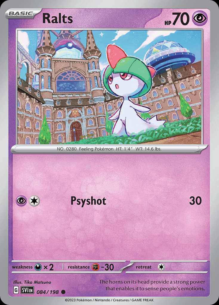 084/198 Ralts - Scarlet and Violet