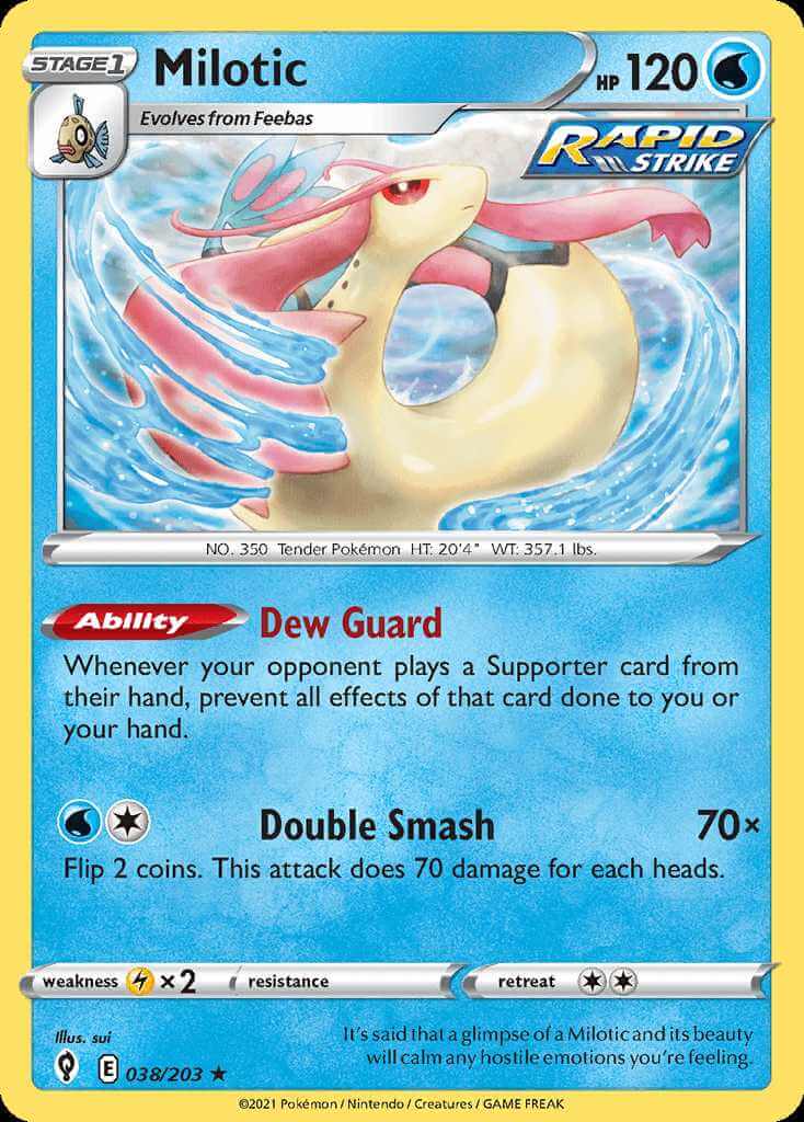 038/203 Milotic - Evolving Skies